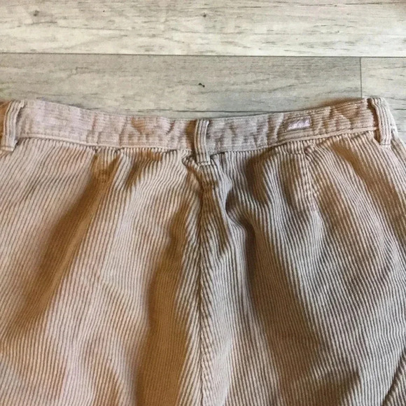 Woolrich Corduroy Khaki Beige Pants Size 10 Womens Cotton No Back Pockets - Picture 5 of 8